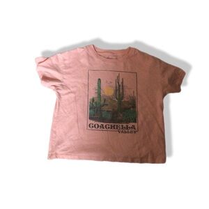 SO Desert Graphic Kids Tee - Coral
